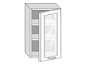 19.50.3 Шкаф настенный (h=913) на 500мм с 1-ой стекл. дверцей в Гремячинске - gremyachinsk.магазин96.com | фото