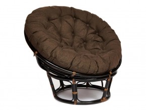 Кресло Papasan 23/01 W с подушкой Antique brown, ткань Коричневый в Гремячинске - gremyachinsk.магазин96.com | фото