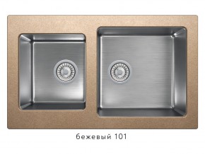 Мойка комбинированная Tolero twist TTS-840 Бежевый 101 в Гремячинске - gremyachinsk.магазин96.com | фото