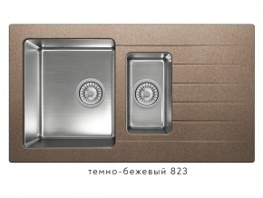 Мойка комбинированная Tolero twist TTS-890 Темно-бежевый 823 в Гремячинске - gremyachinsk.магазин96.com | фото