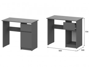 Стол письменный 900 Денвер Графит серый в Гремячинске - gremyachinsk.магазин96.com | фото